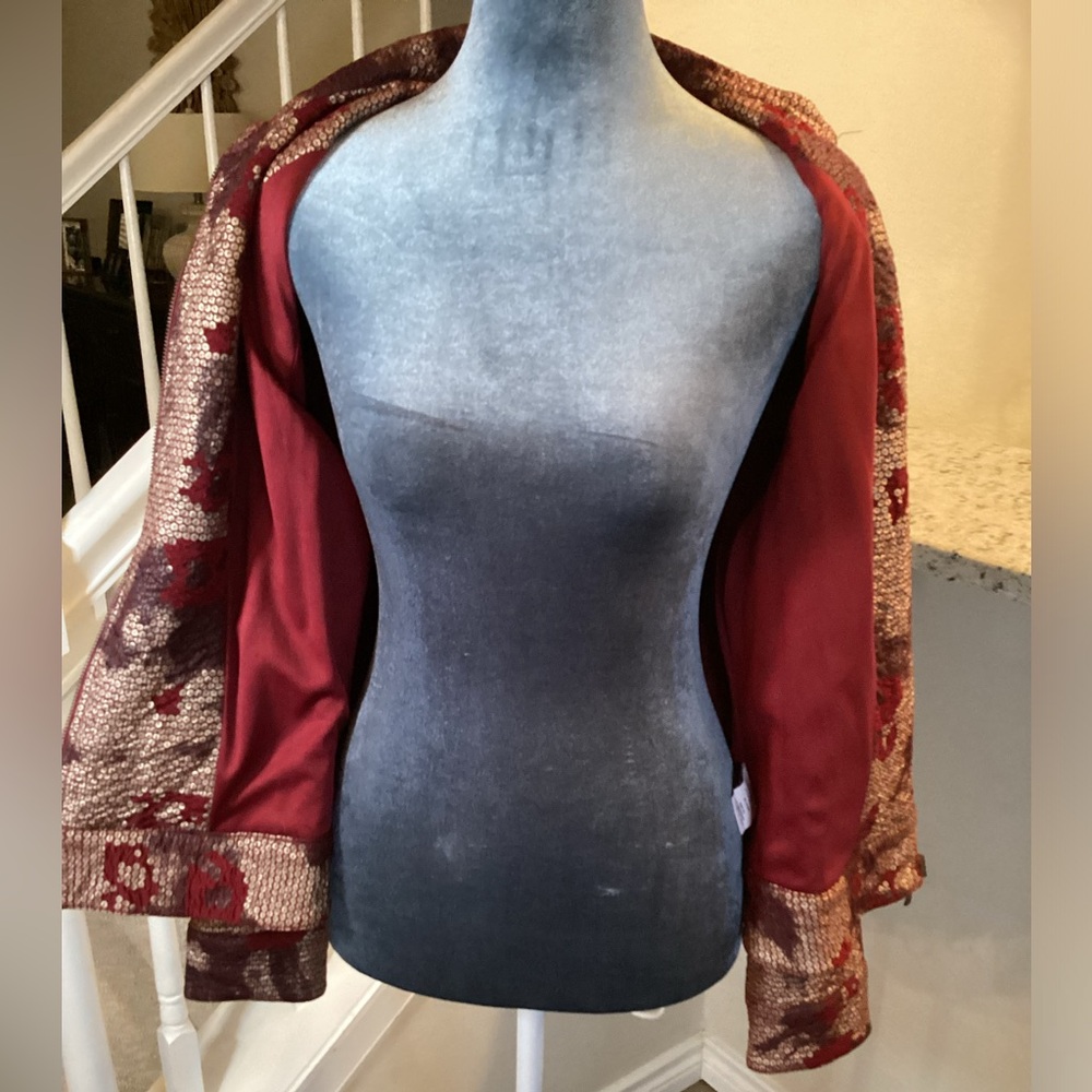 Ruby Rd. Bomber Jacket Size 12 - Picture 6 of 11